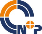 Logo N+P dunkelblau